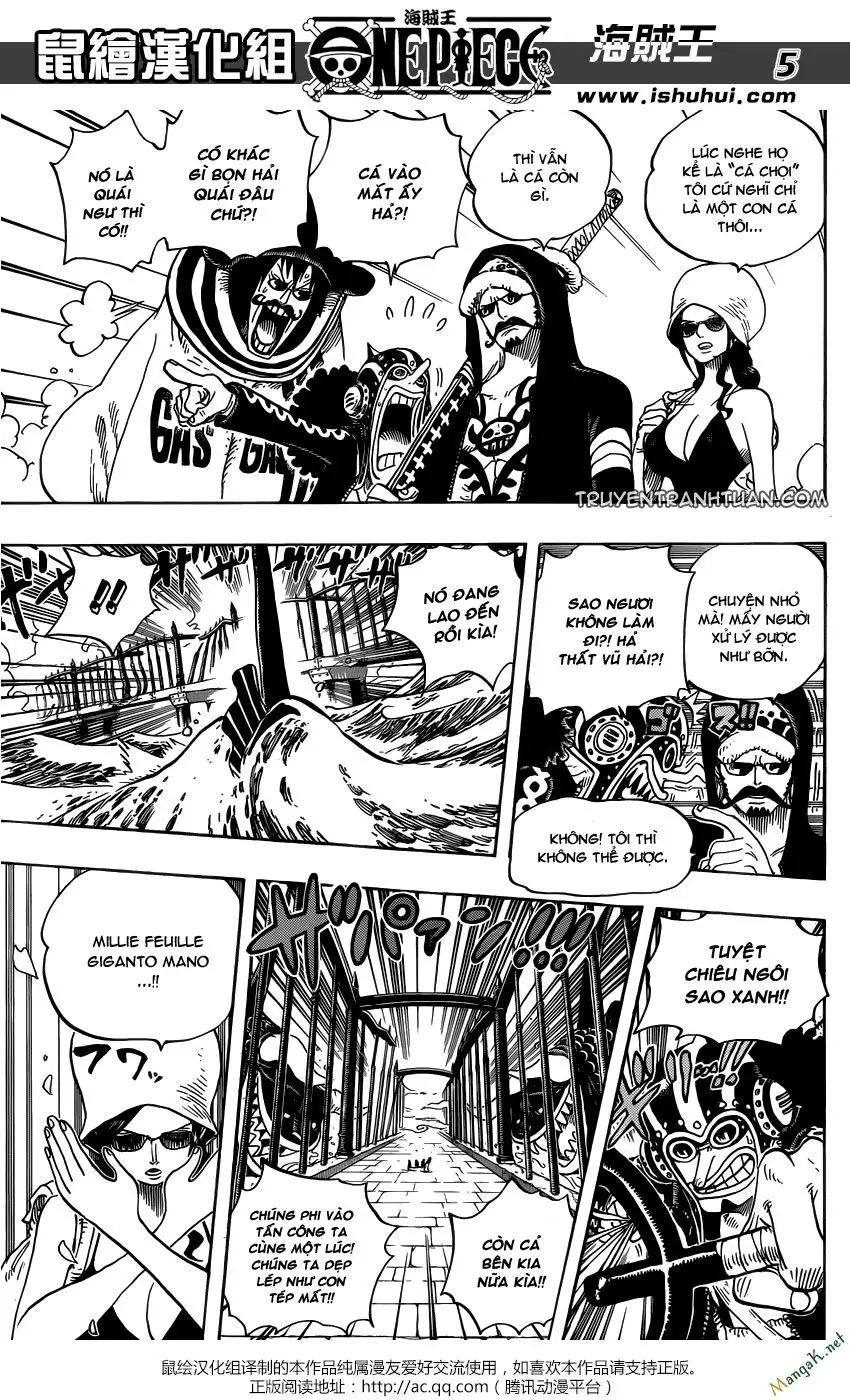 One Piece Chương 710 – trang 5