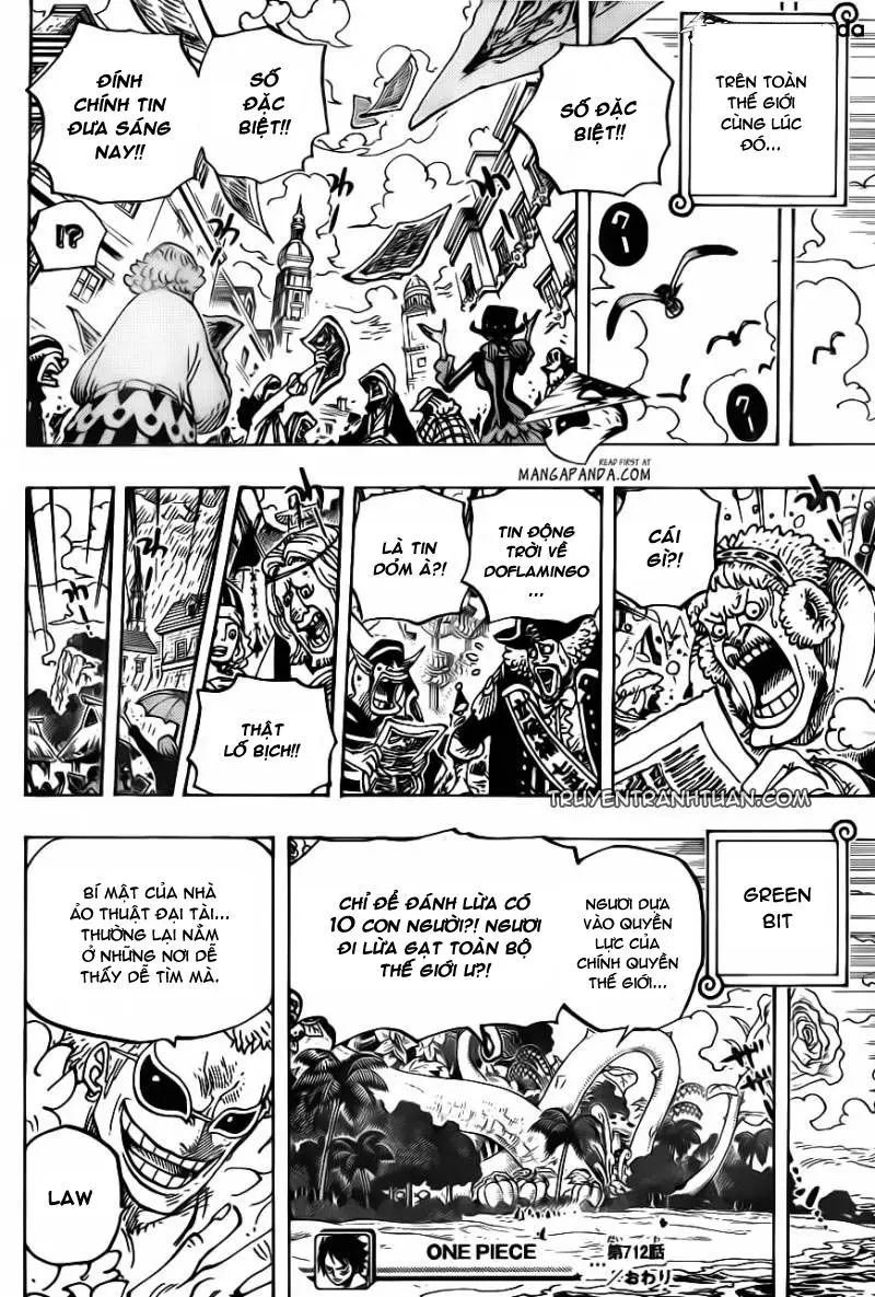 One Piece Chương 712 – trang 16