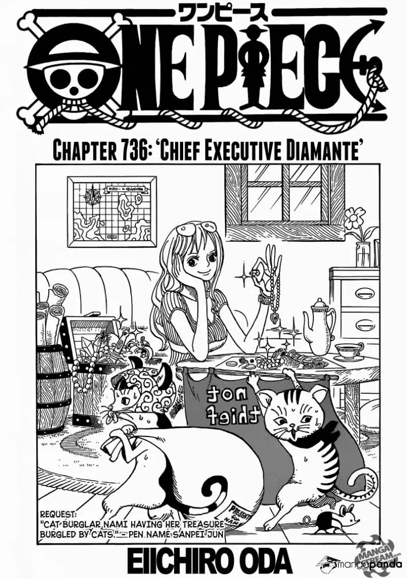 One Piece Chương 736 – trang 1