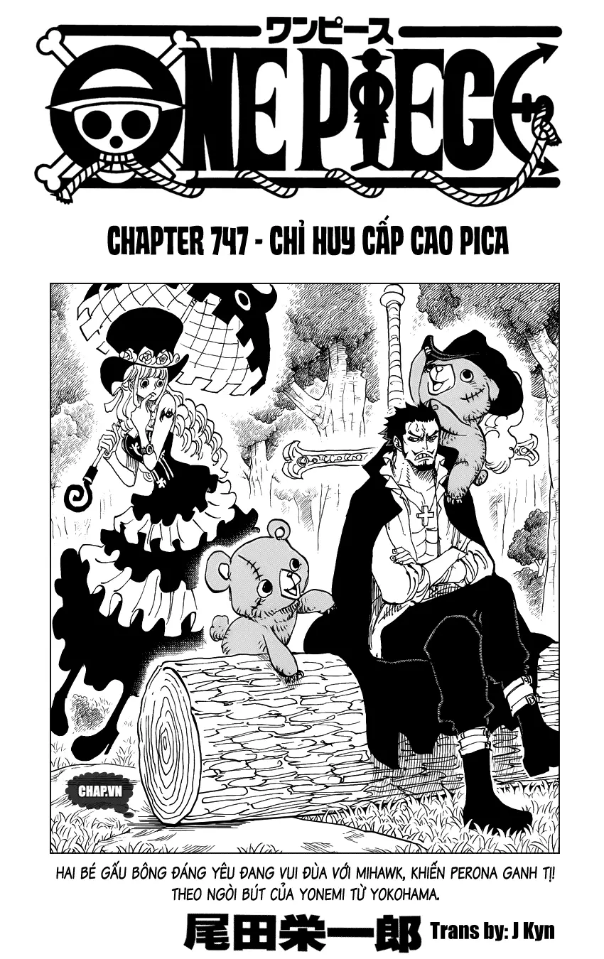 One Piece Chương 747 – trang 1