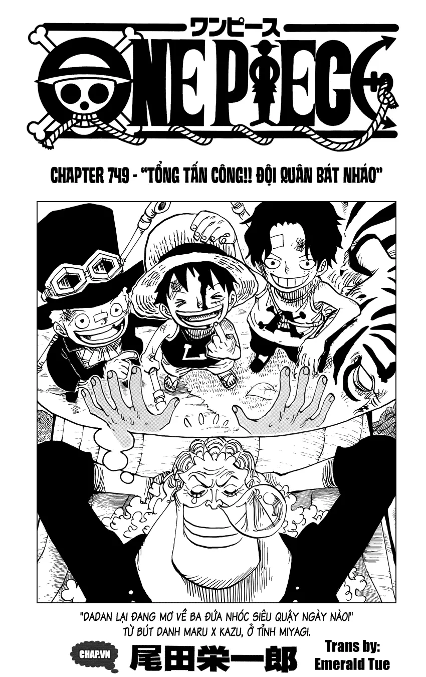 One Piece Chương 749 – trang 1