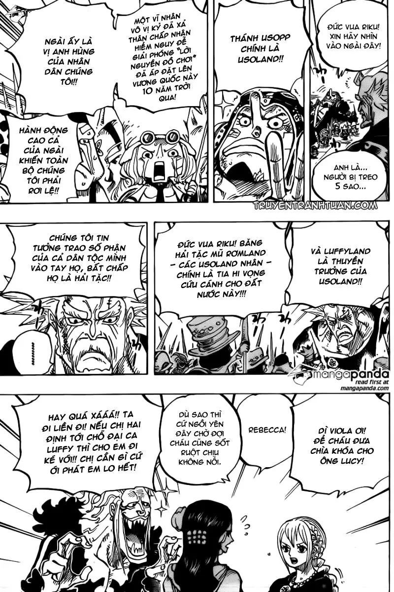 One Piece Chương 750 – trang 11
