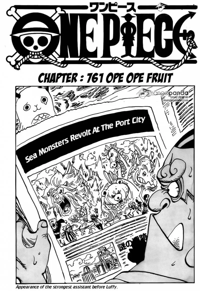One Piece Chương 761 – trang 1