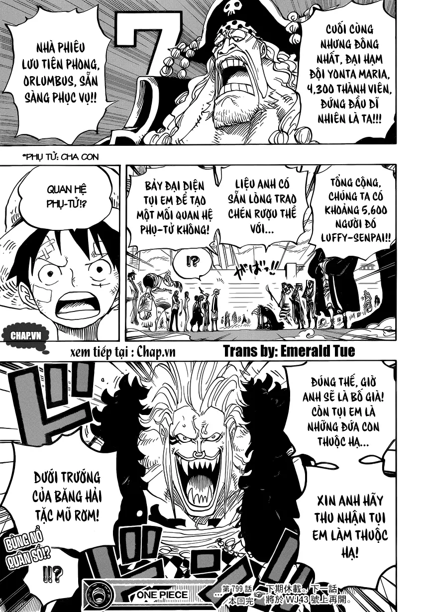 One Piece Chương 799 – trang 14