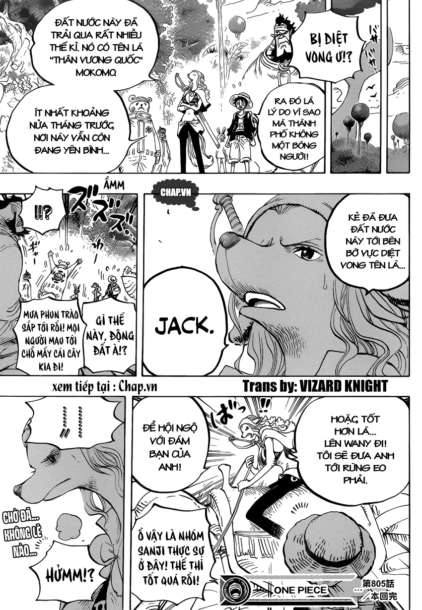 One Piece Chương 805 – trang 16