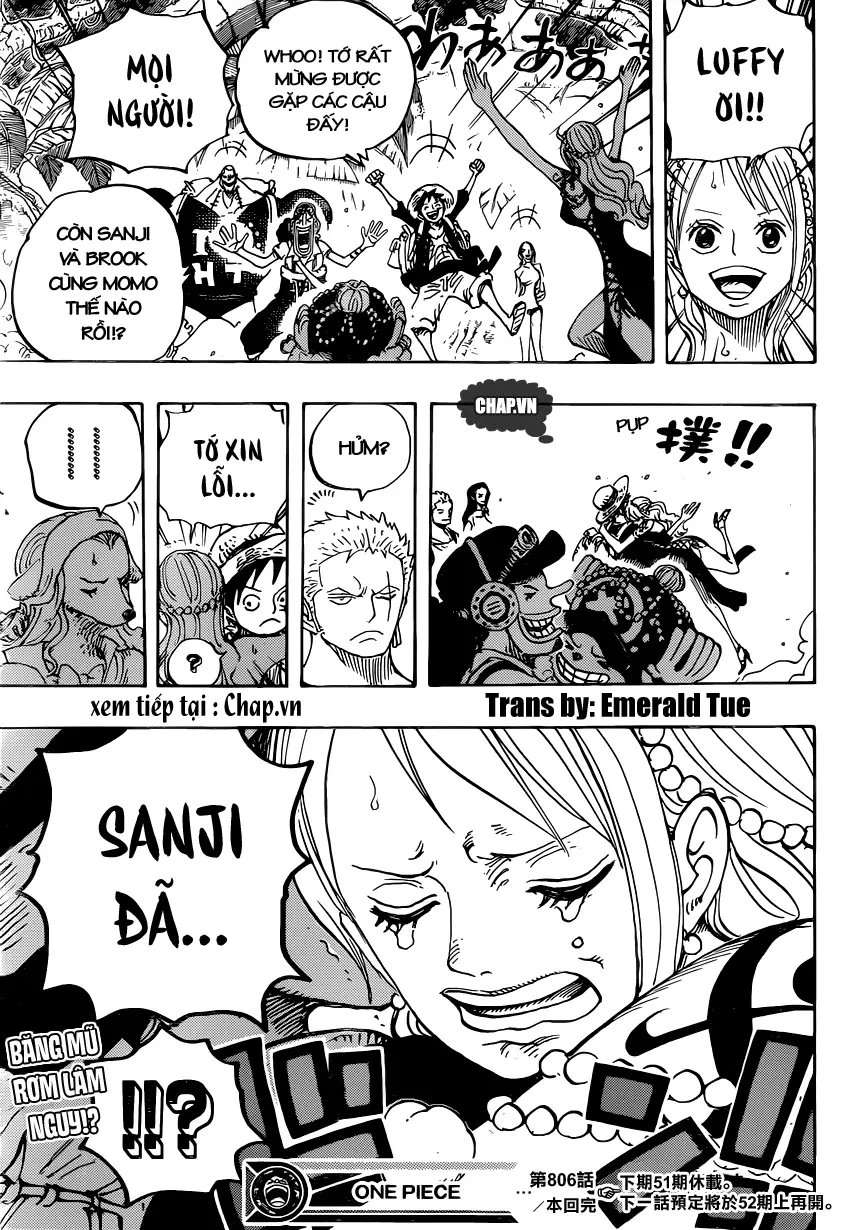 One Piece Chương 806 – trang 16