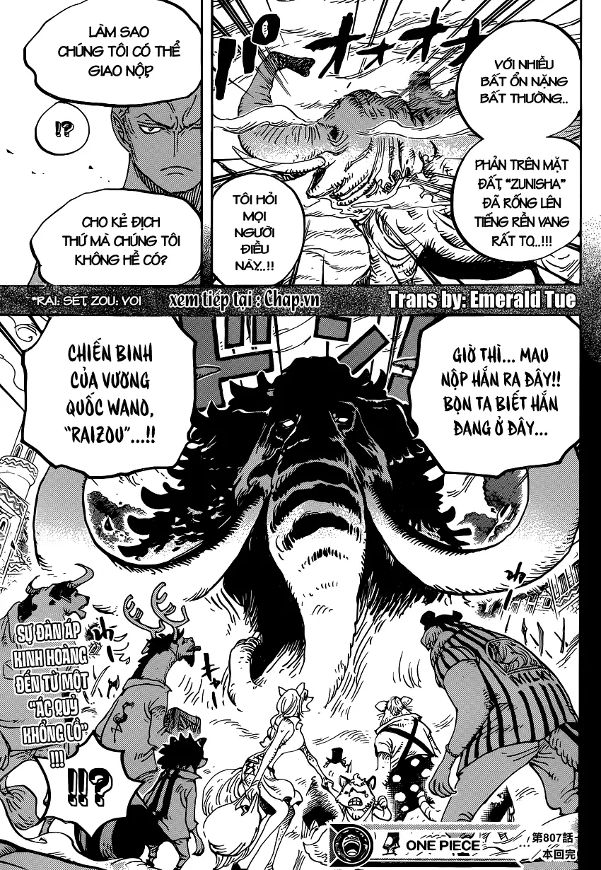 One Piece Chương 807 – trang 16