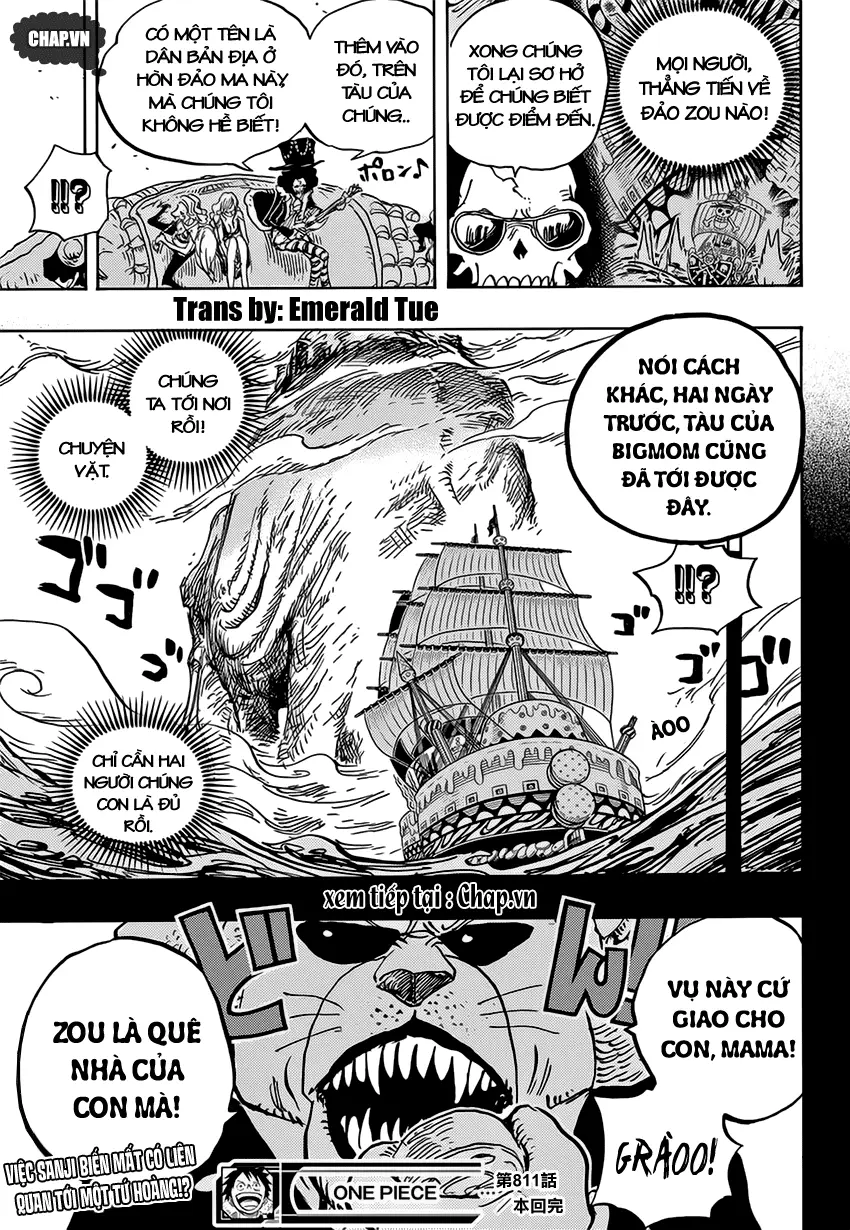 One Piece Chương 811 – trang 18