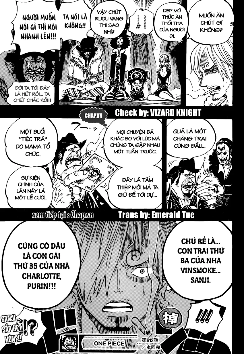 One Piece Chương 812 – trang 17