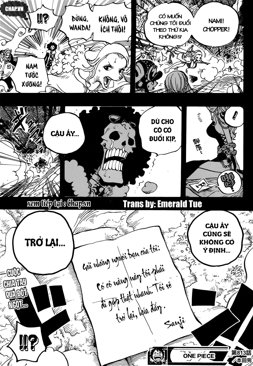 One Piece Chương 813 – trang 17