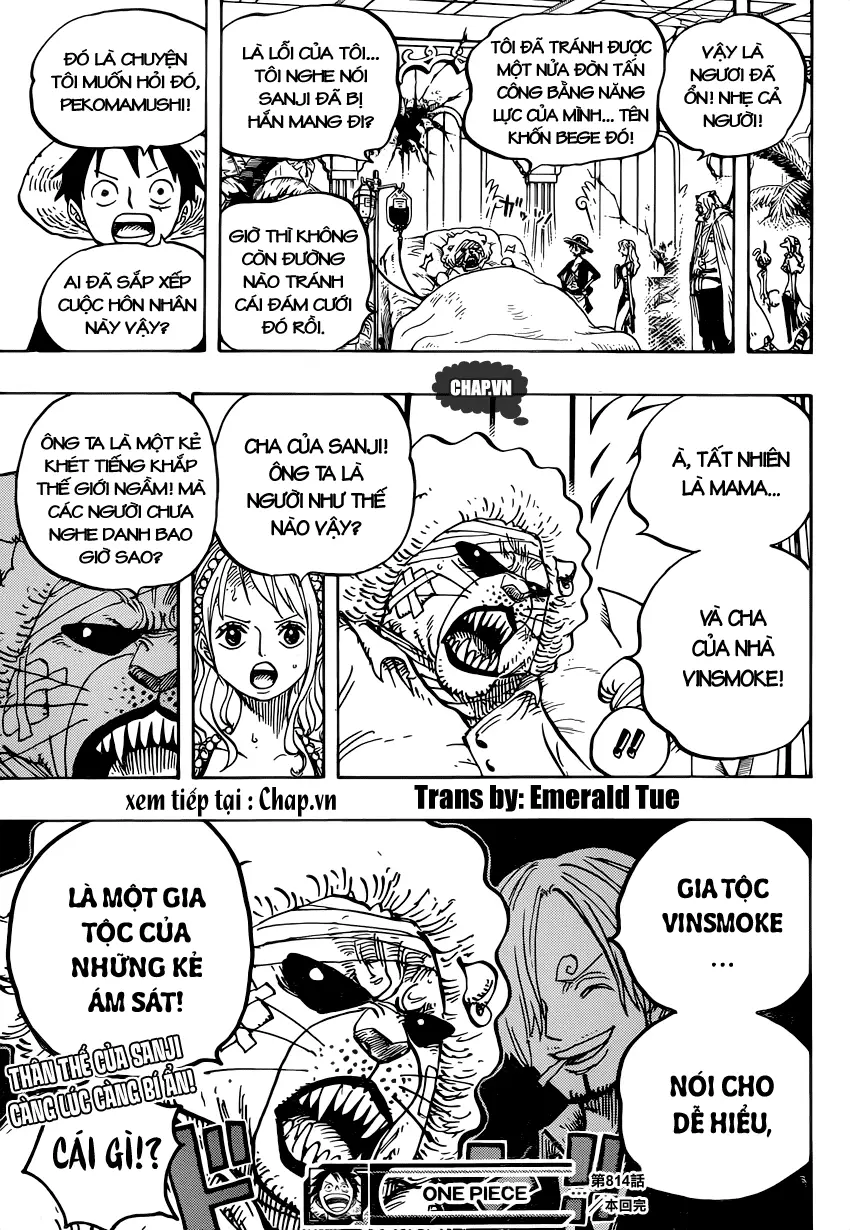One Piece Chương 814 – trang 16