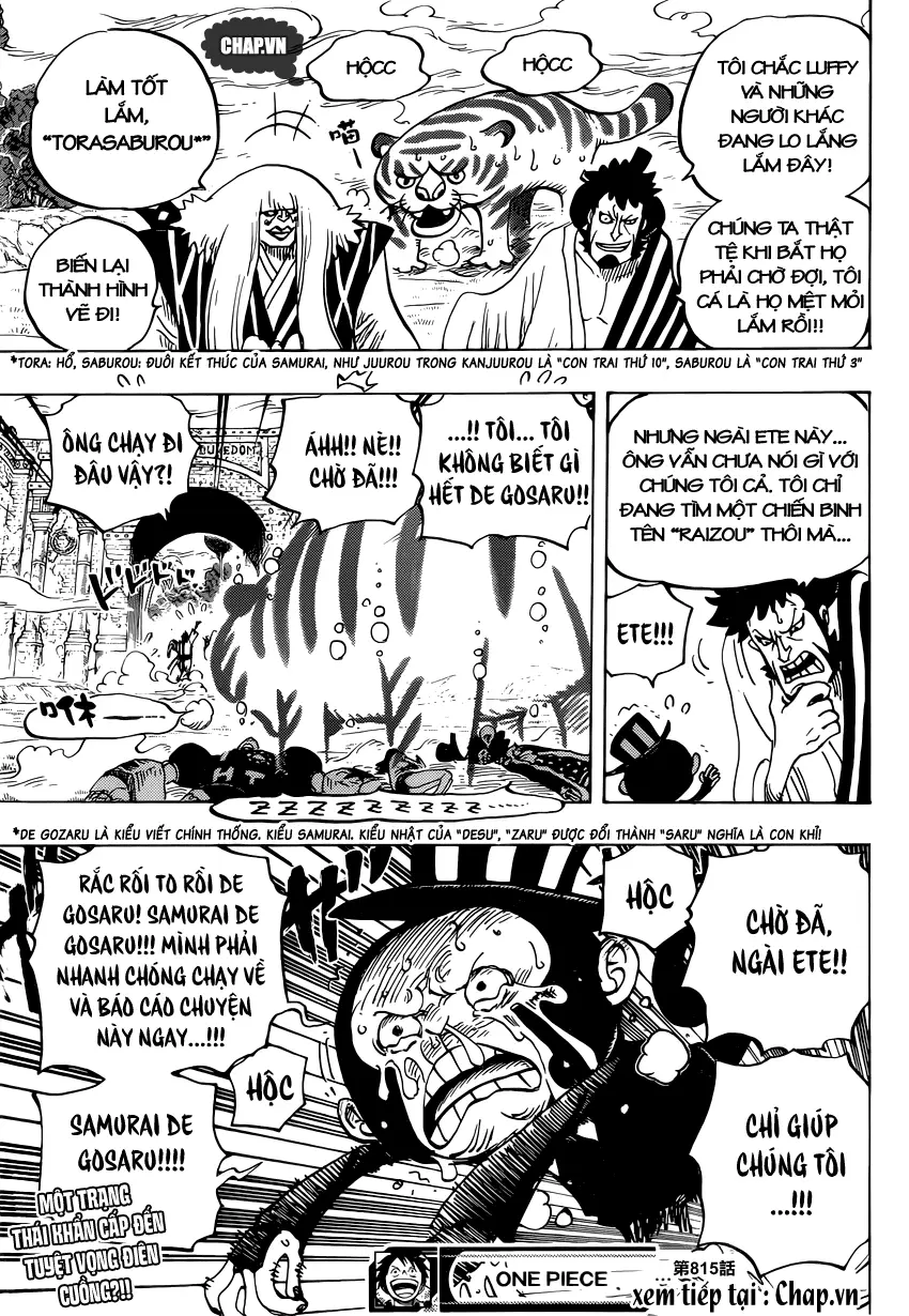 One Piece Chương 815 – trang 17