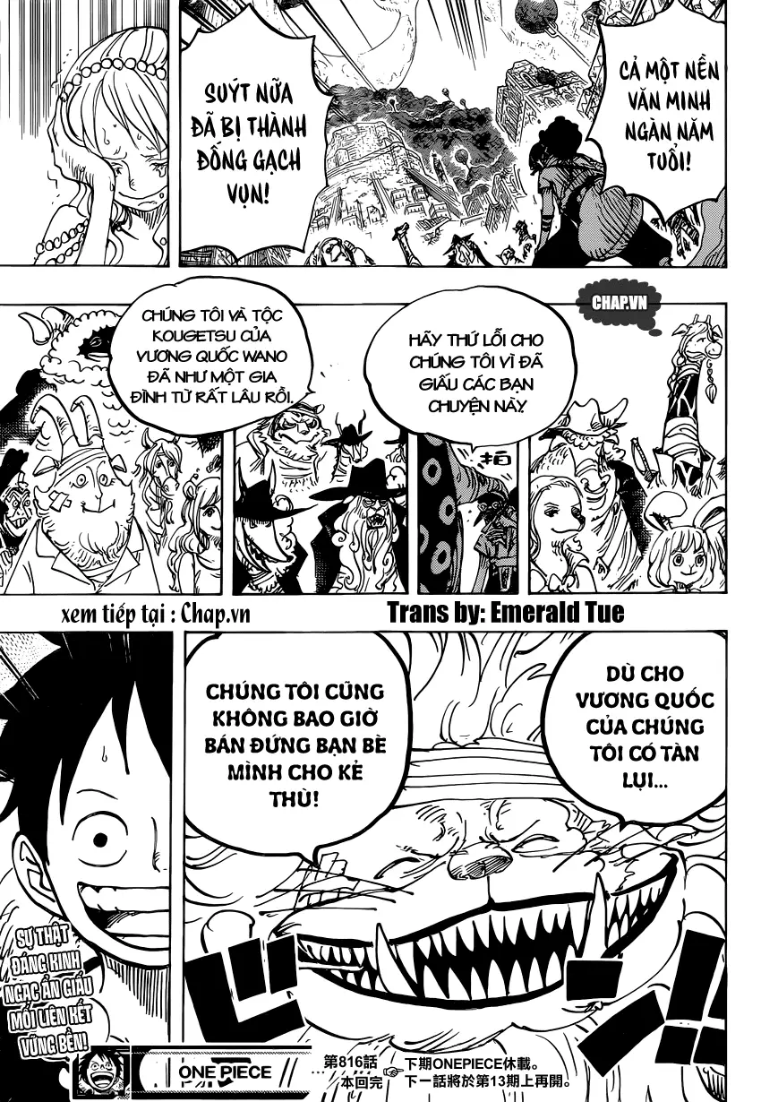 One Piece Chương 816 – trang 16