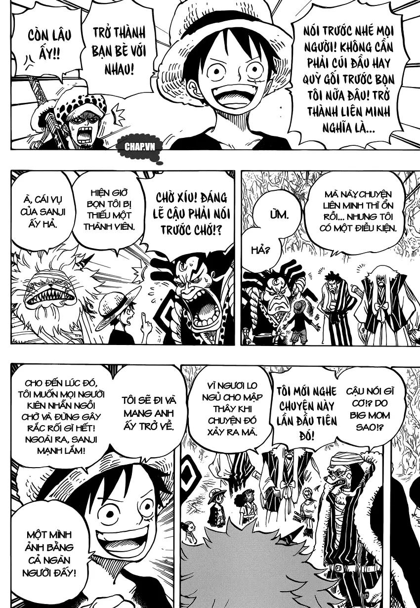 One Piece Chương 819 – trang 14