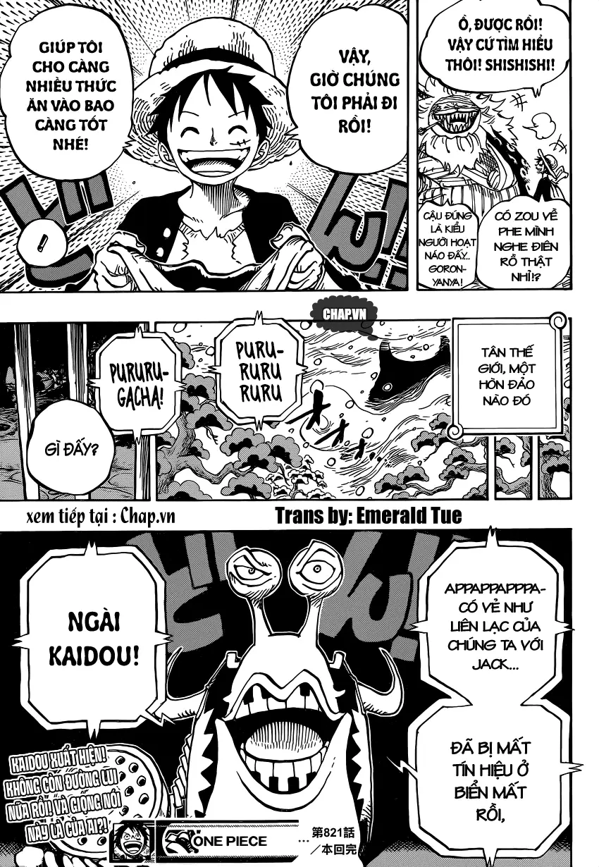One Piece Chương 821 – trang 18