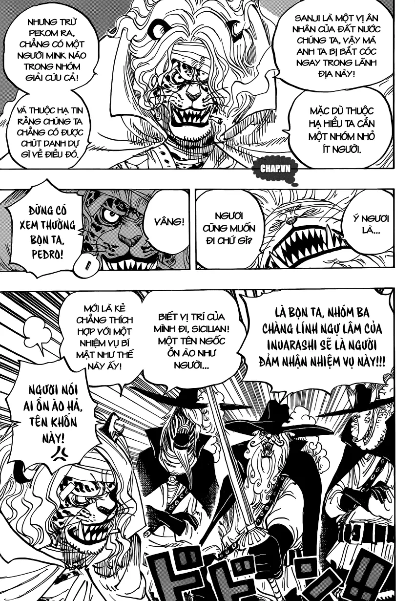 One Piece Chương 822 – trang 9