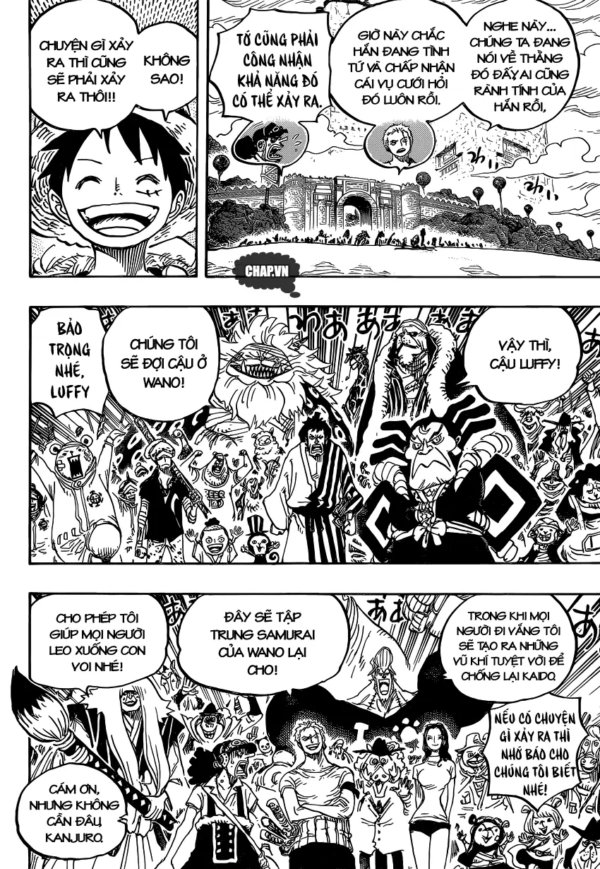 One Piece Chương 822 – trang 14
