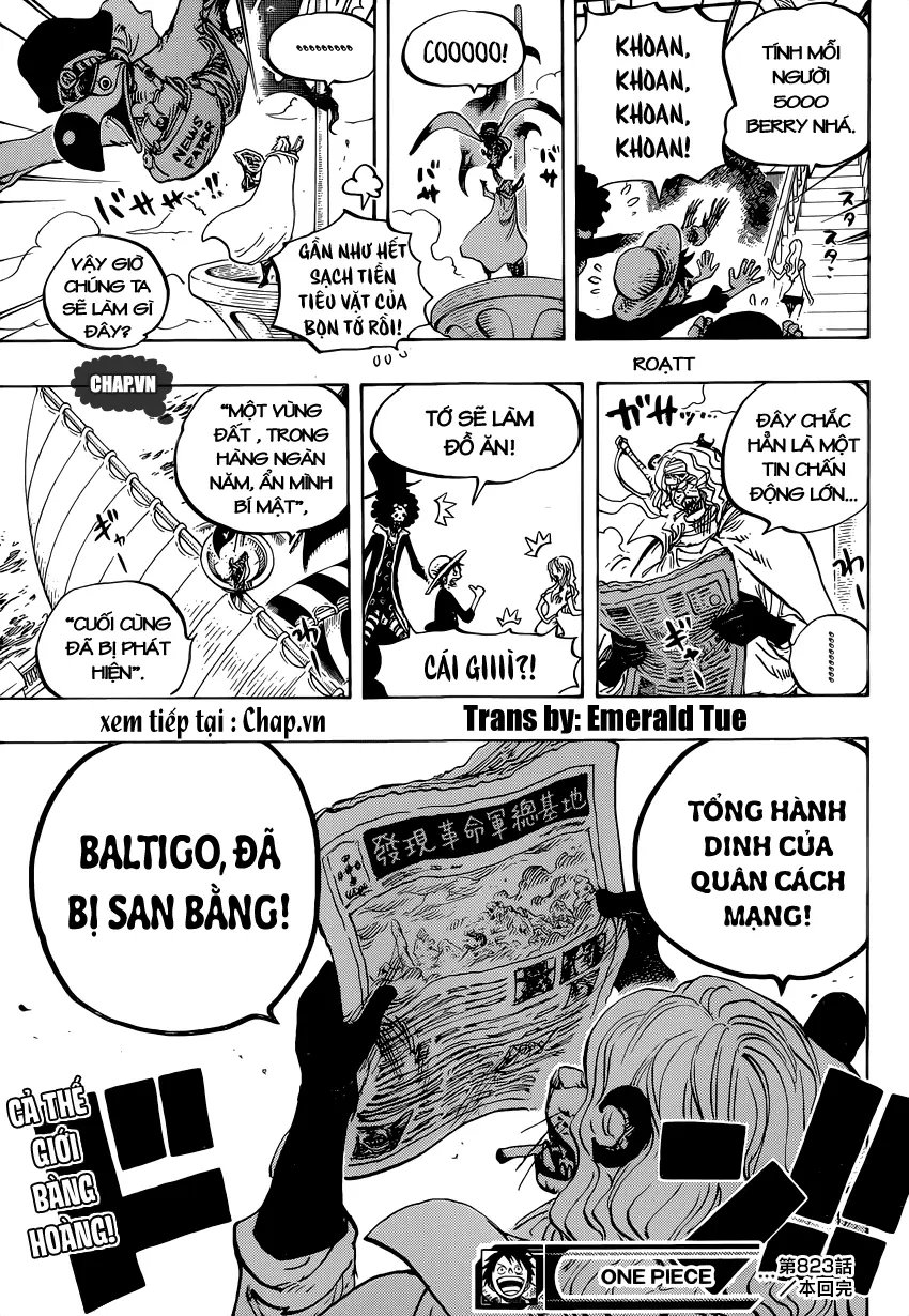 One Piece Chương 823 – trang 16