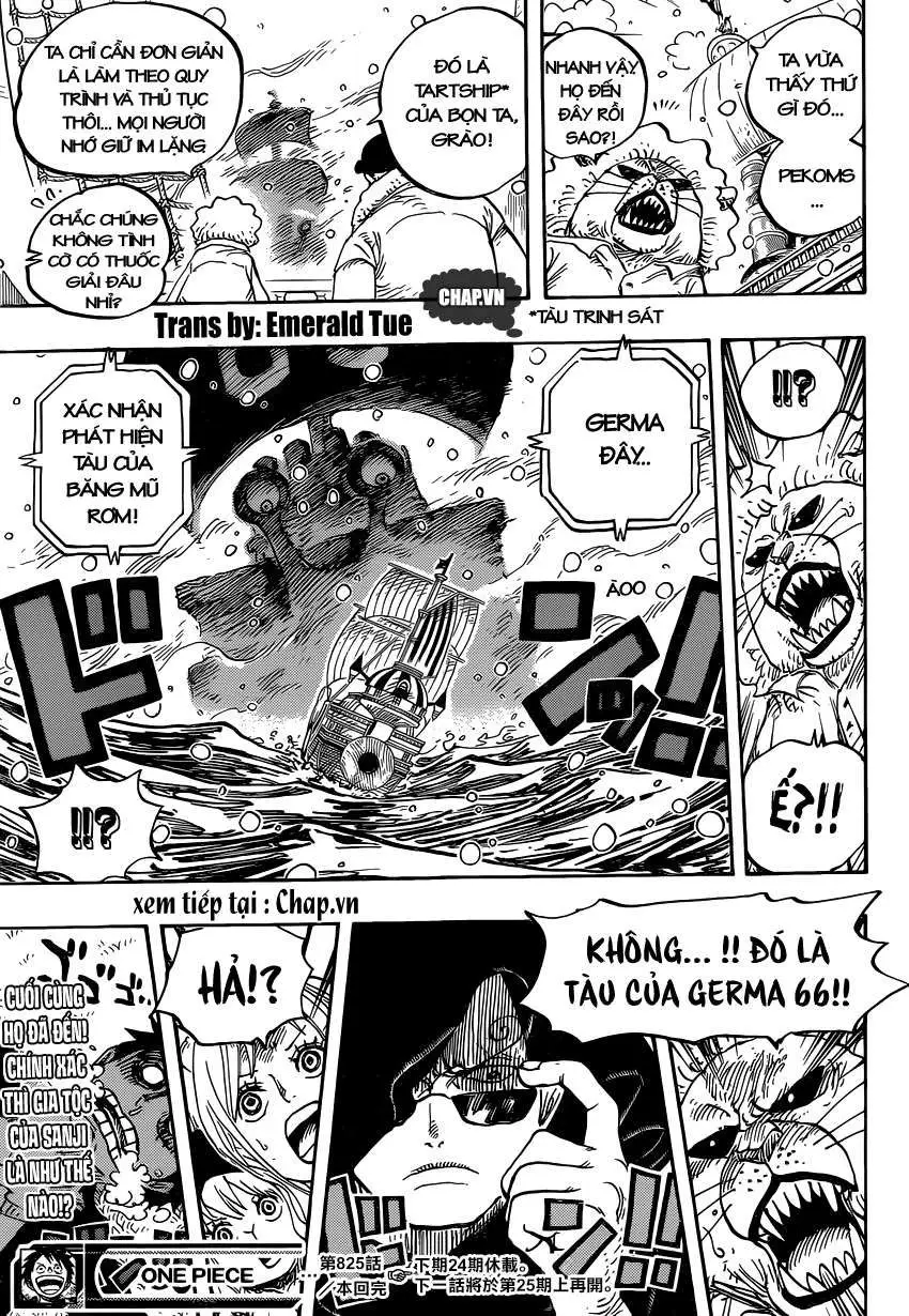 One Piece Chương 825 – trang 13
