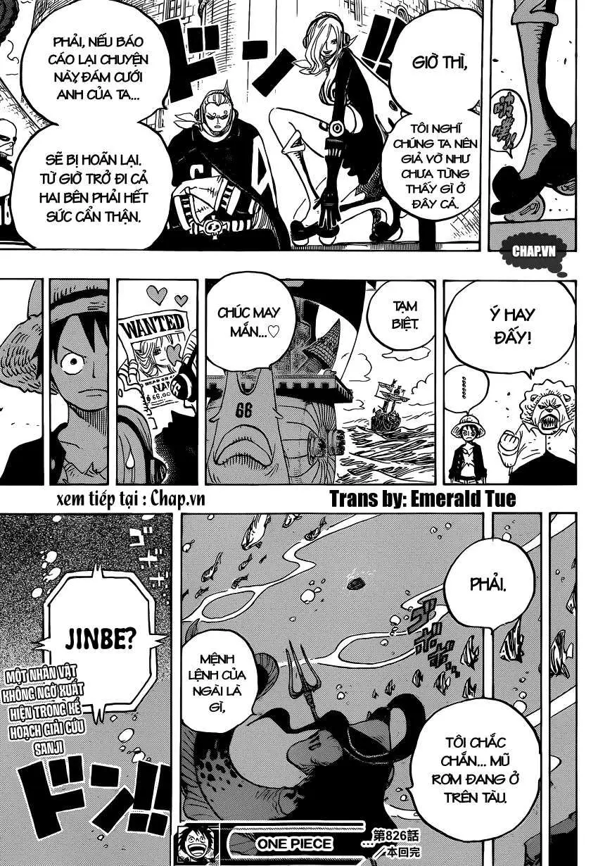 One Piece Chương 826 – trang 17