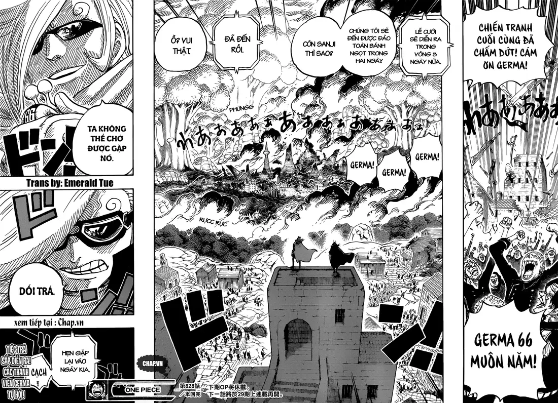 One Piece Chương 828 – trang 16
