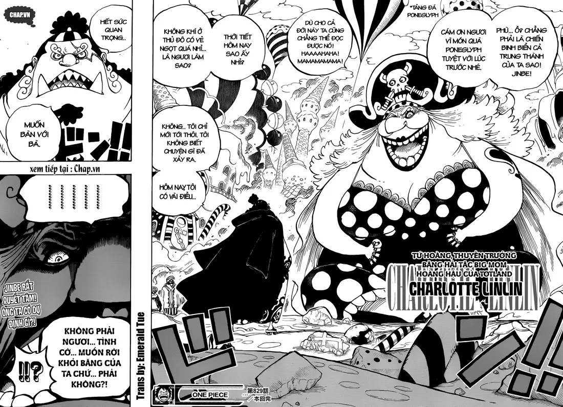 One Piece Chương 829 – trang 16