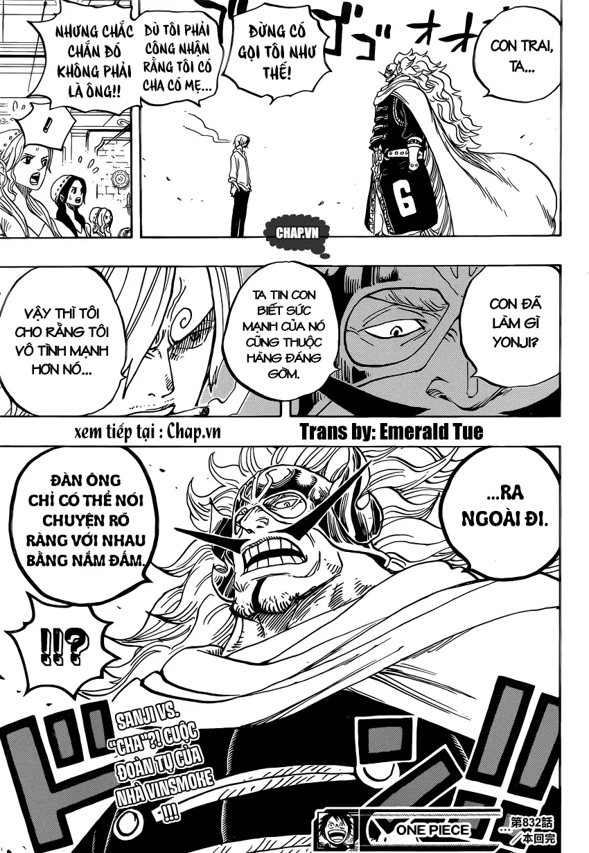 One Piece Chương 832 – trang 18