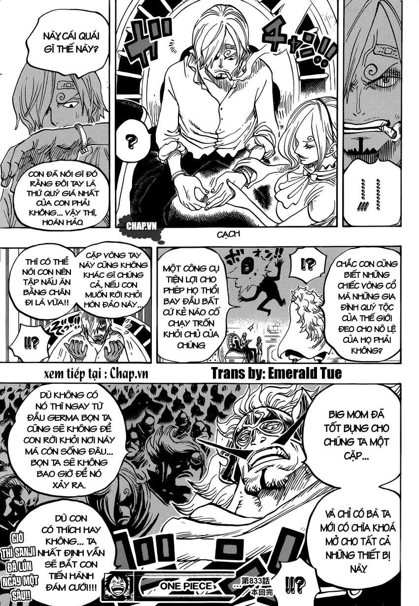 One Piece Chương 833 – trang 19
