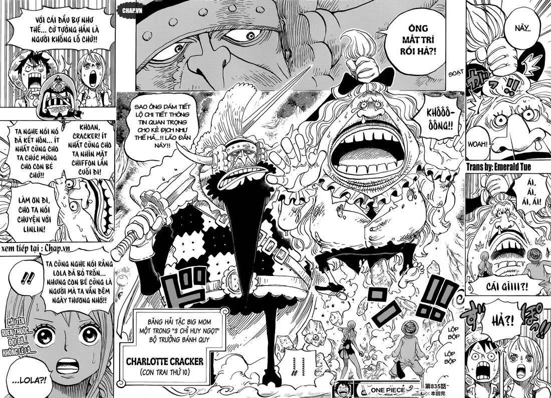 One Piece Chương 835 – trang 18