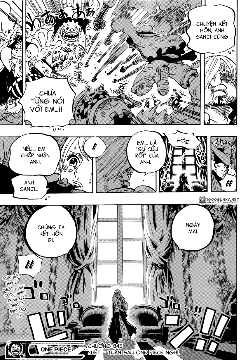 One Piece Chương 845 – trang 17