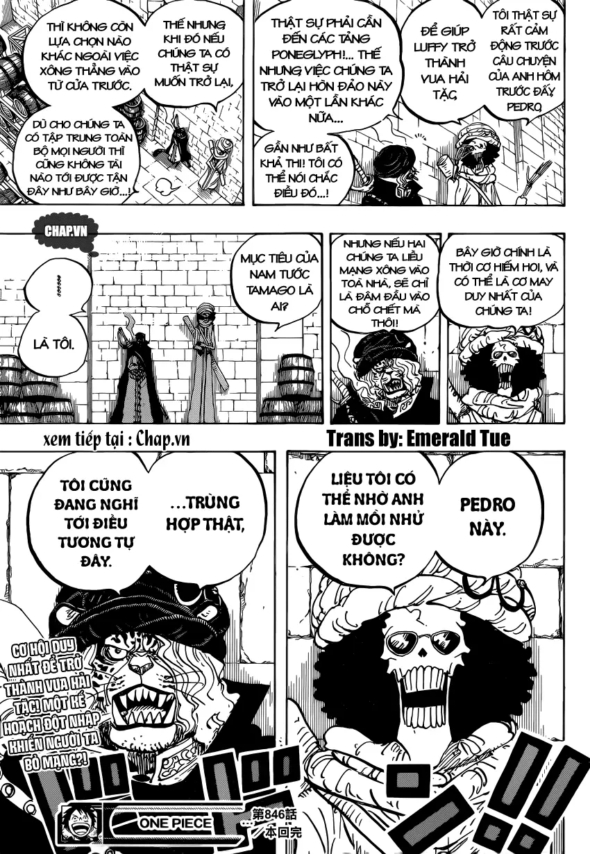 One Piece Chương 846 – trang 16