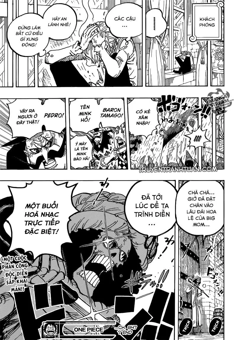 One Piece Chương 847 – trang 19