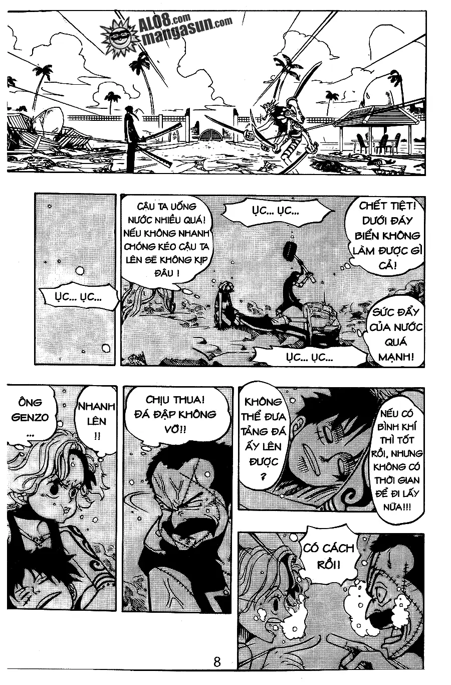 One Piece Chương 85 – trang 8