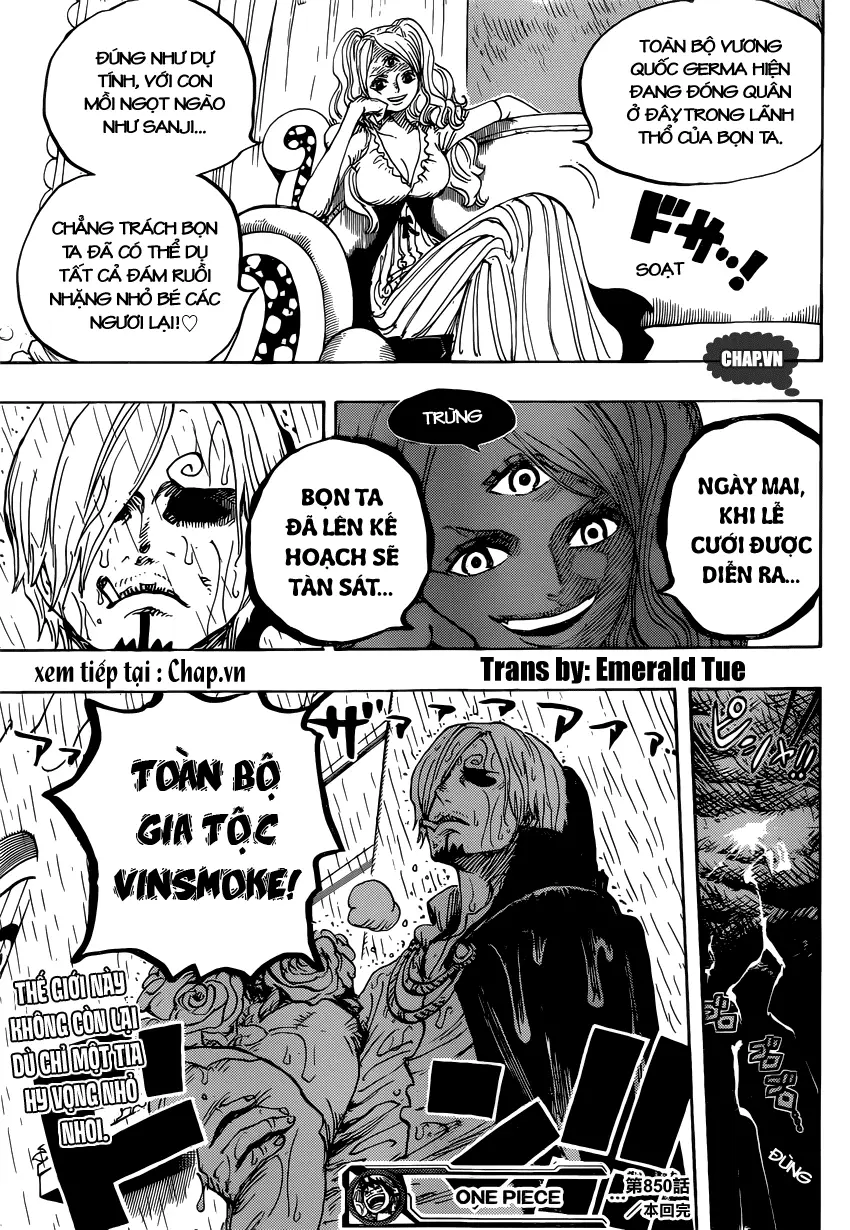 One Piece Chương 850 – trang 18