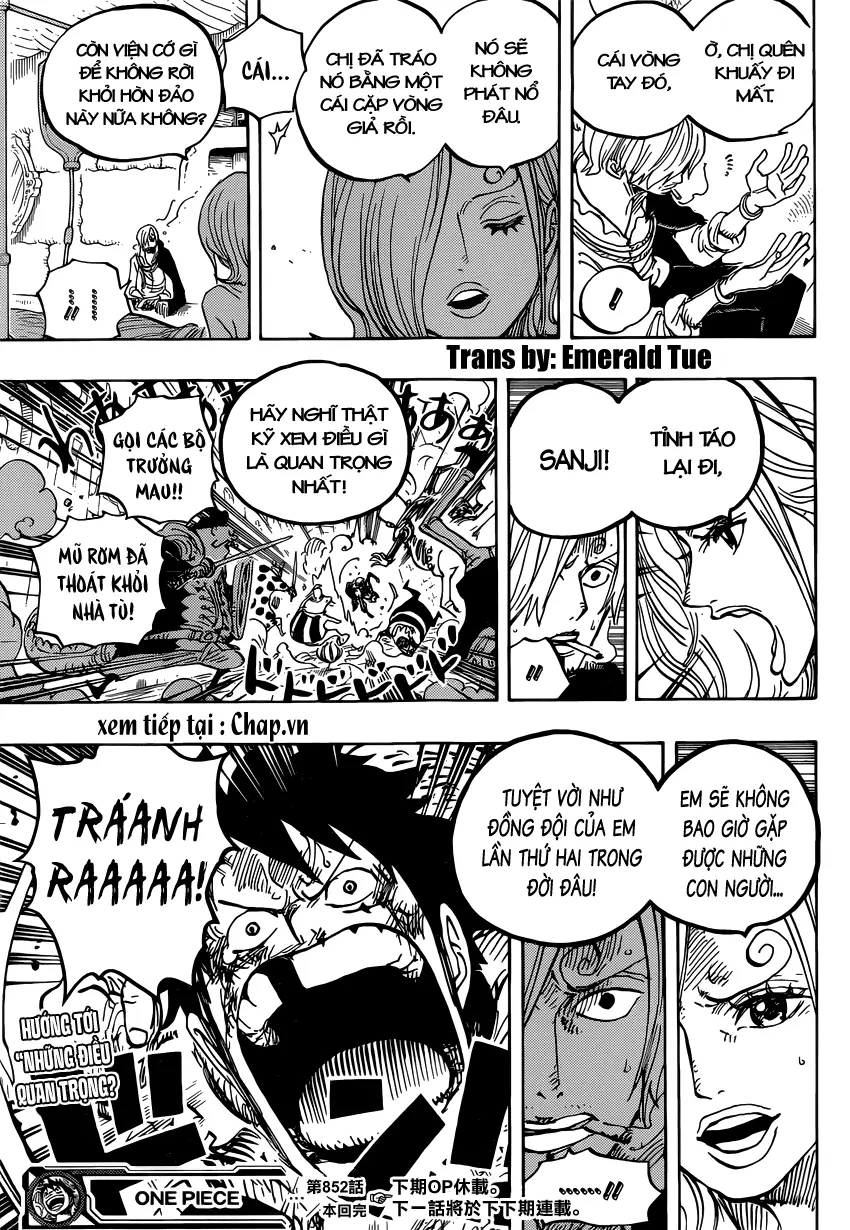 One Piece Chương 852 – trang 17