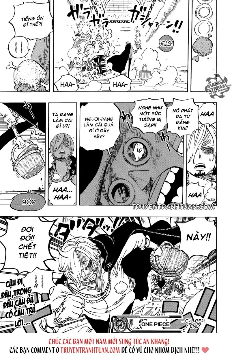 One Piece Chương 854 – trang 17