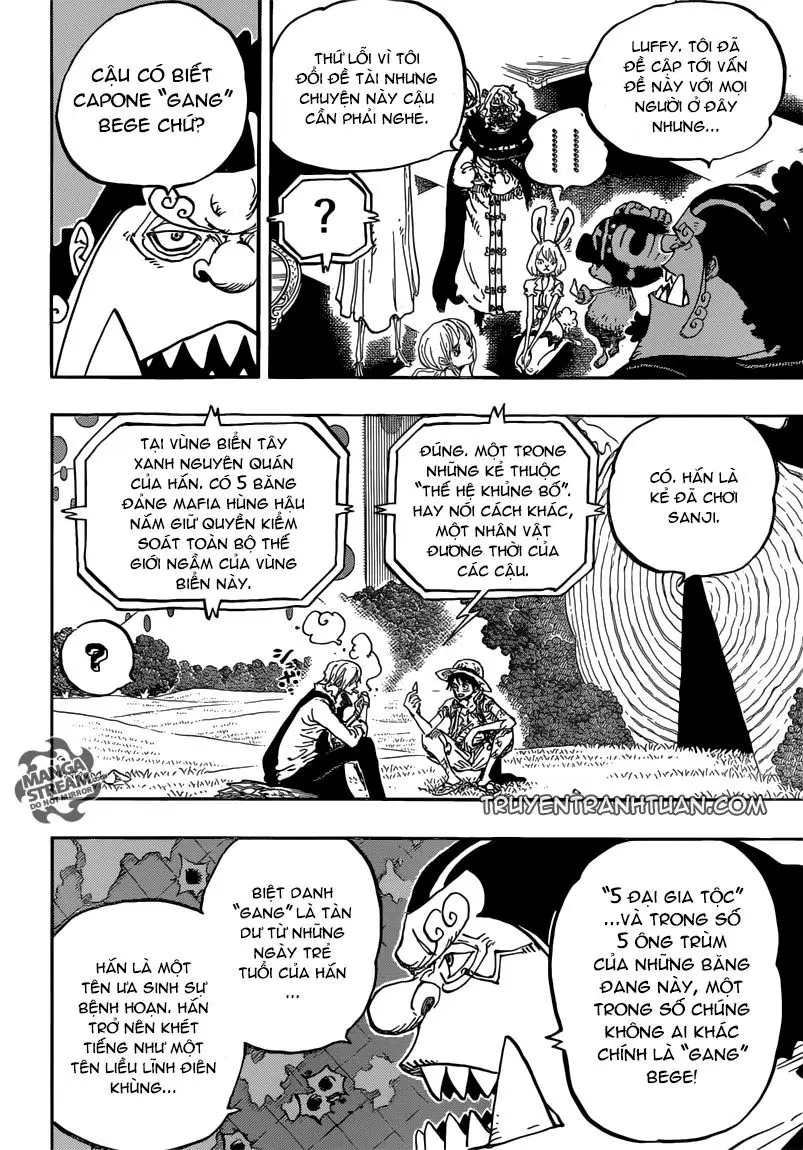 One Piece Chương 857 – trang 10