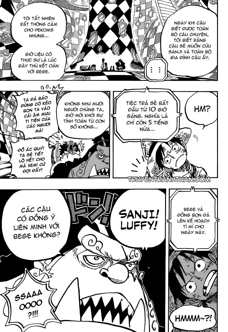 One Piece Chương 857 – trang 15