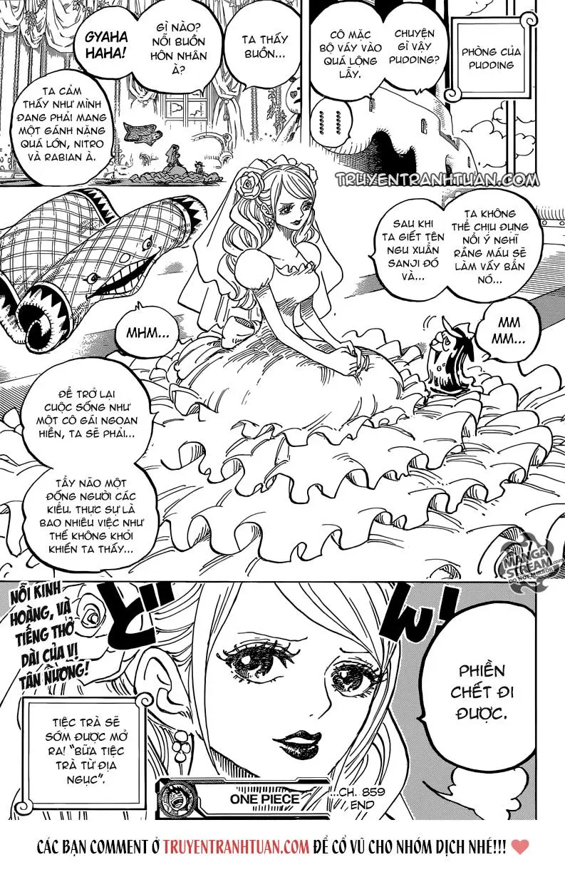 One Piece Chương 859 – trang 16