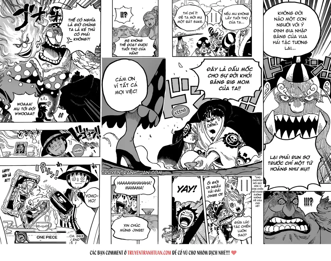 One Piece Chương 863 – trang 19