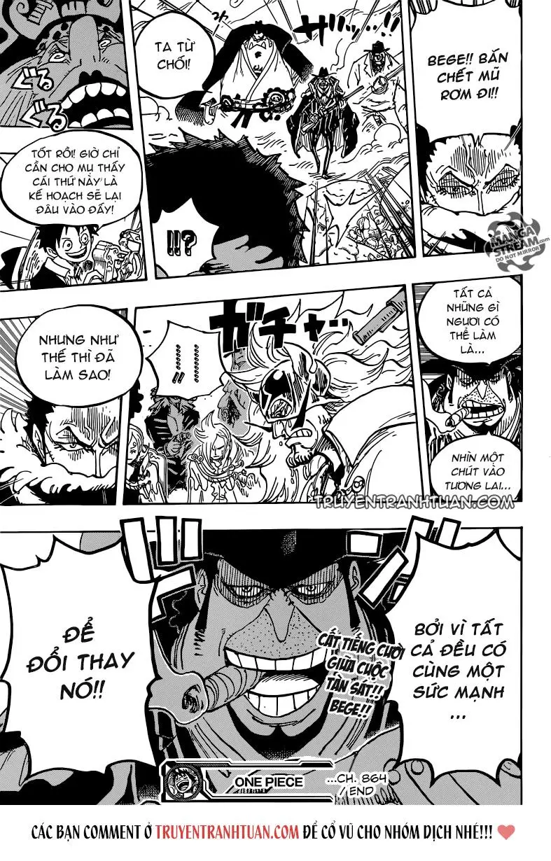 One Piece Chương 864 – trang 16