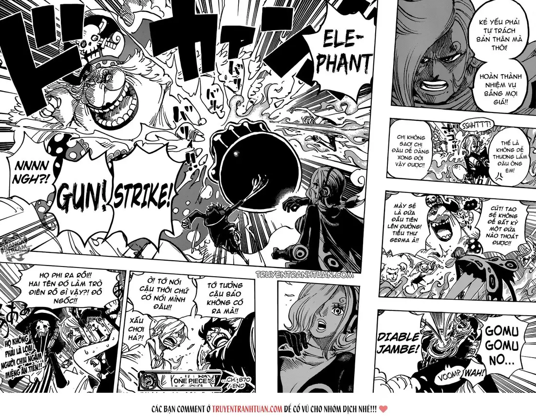 One Piece Chương 870 – trang 17