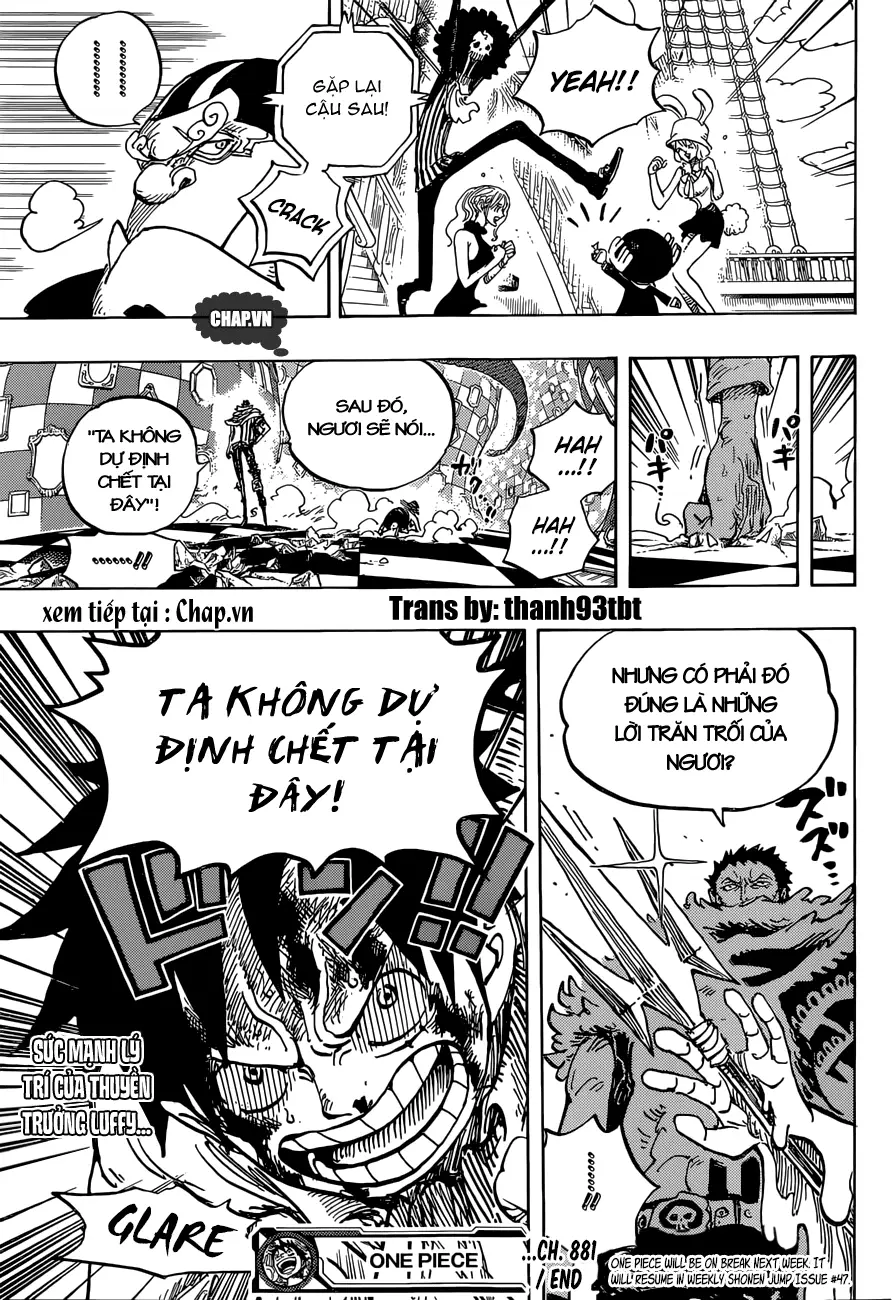 One Piece Chương 881 – trang 16