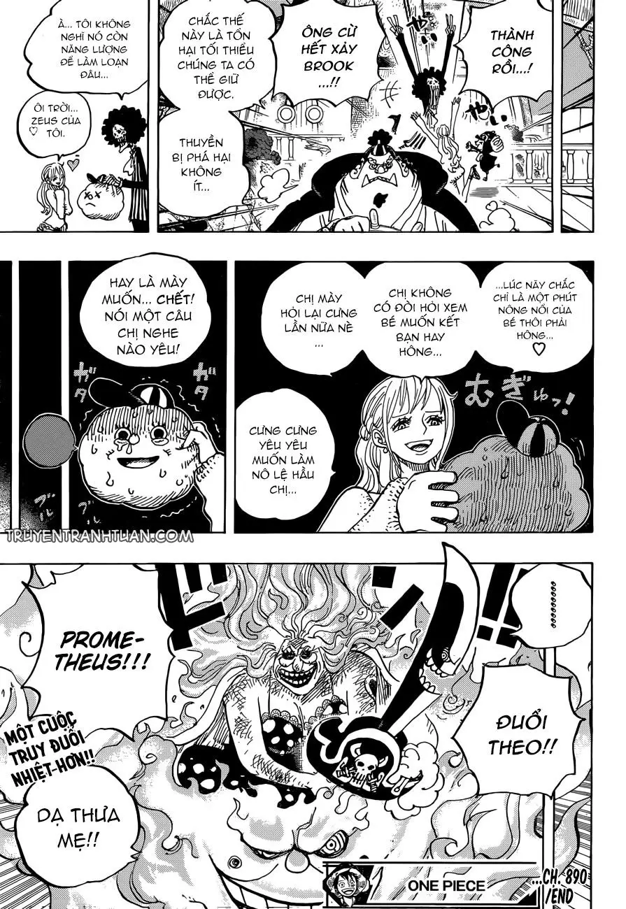 One Piece Chương 890 – trang 16