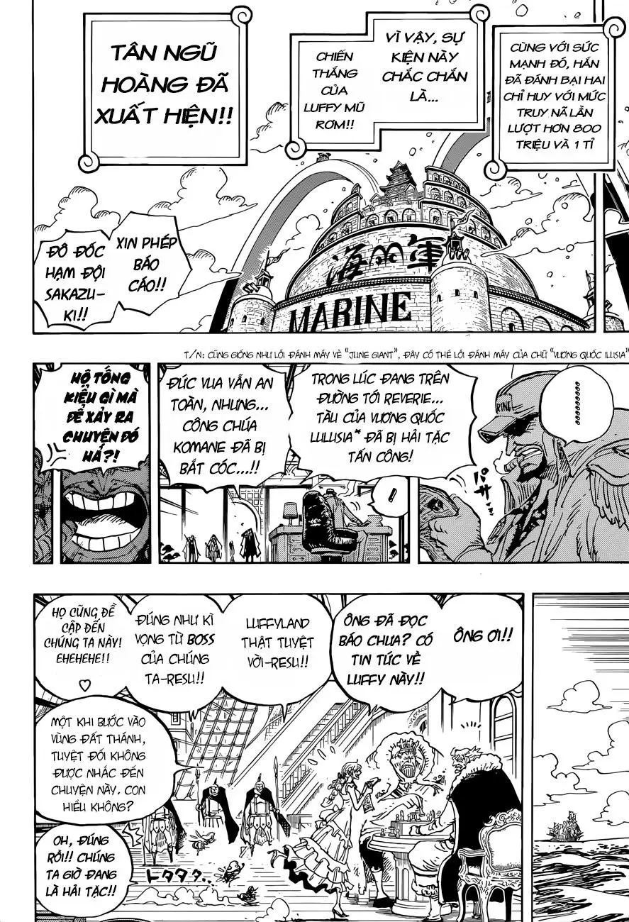 One Piece Chương 903 – trang 9