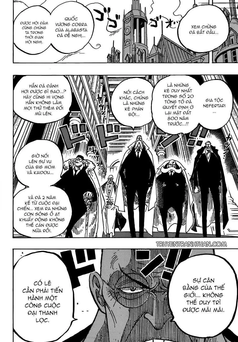 One Piece Chương 908 – trang 12