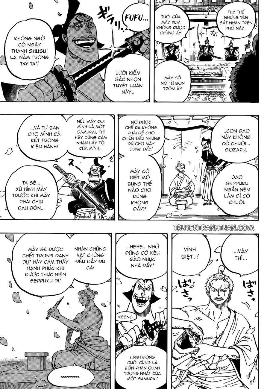 One Piece Chương 909 – trang 14