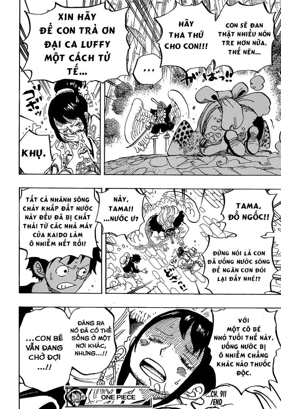 One Piece Chương 911 – trang 16