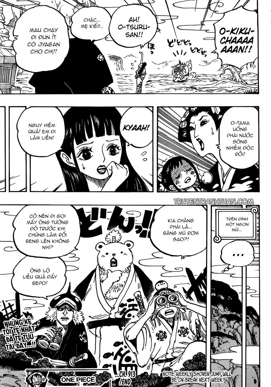 One Piece Chương 913 – trang 14
