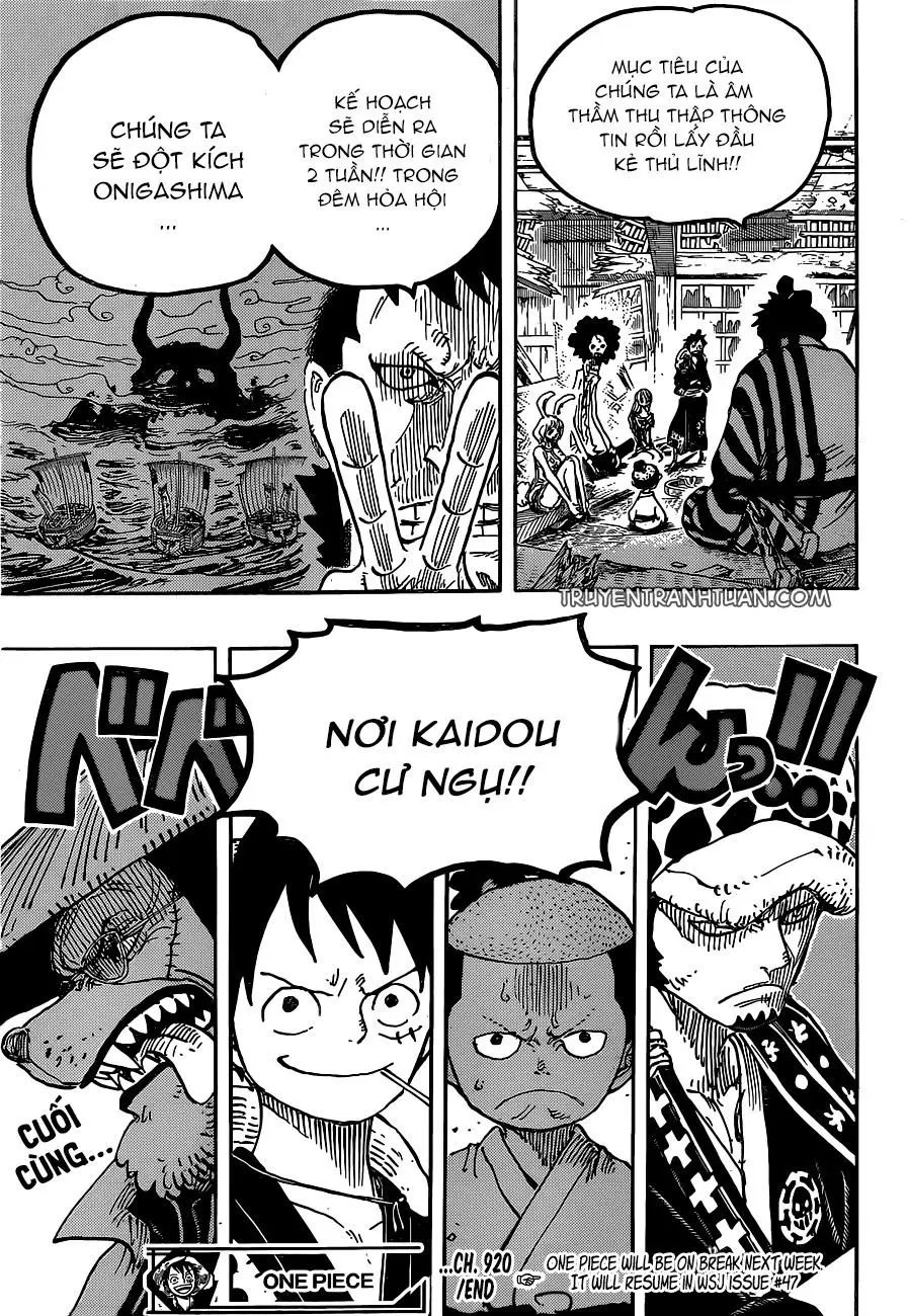 One Piece Chương 920 – trang 16